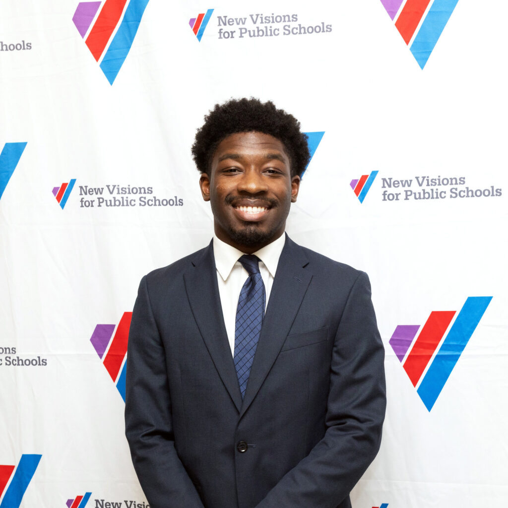 Photo of New Visions 2022 Beattie Scholar Tirell Spence